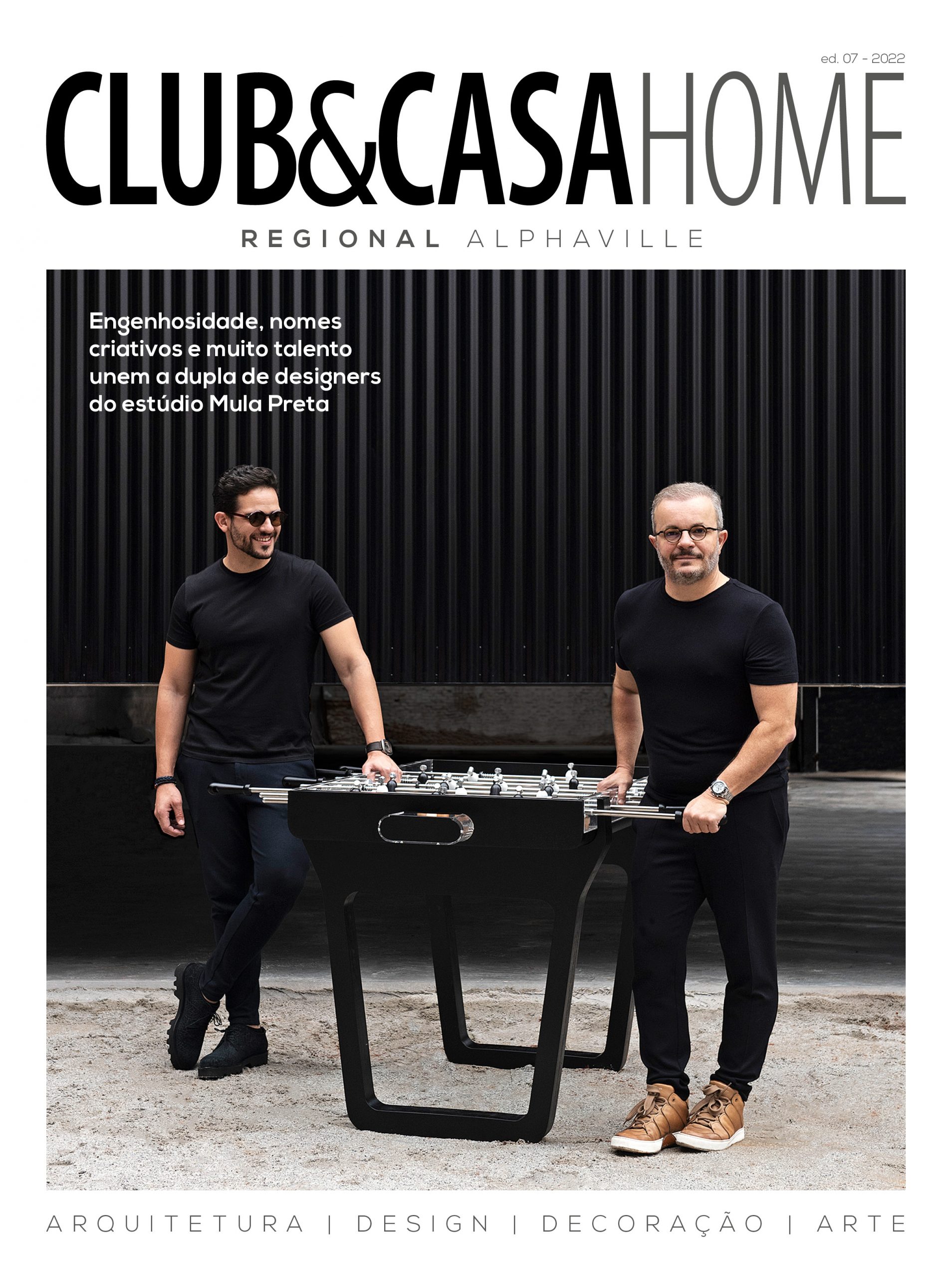 Imagem da matéria Lançamento da revista Club&Casa Home – Regional Alphaville, com a presença do estúdio Mula Preta