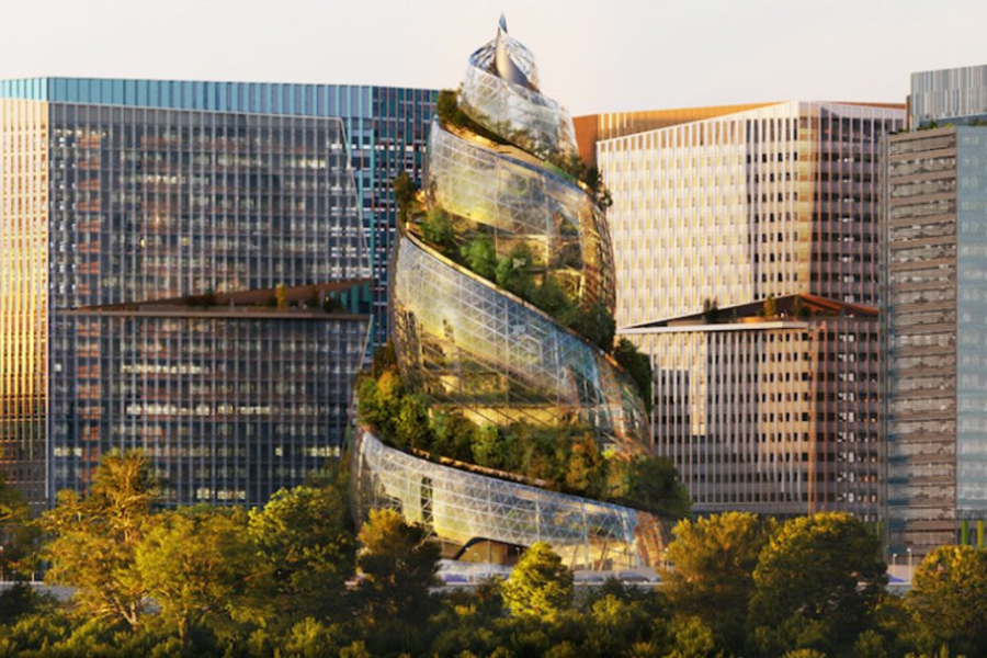 Imagem da matéria Amazon tem ambicioso projeto arquitetônico aprovado para a construção de nova sede