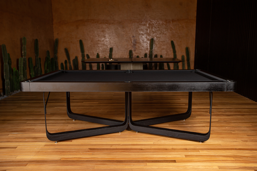 mesa de jantar ping pong em aço carbono – OBJ estúdio