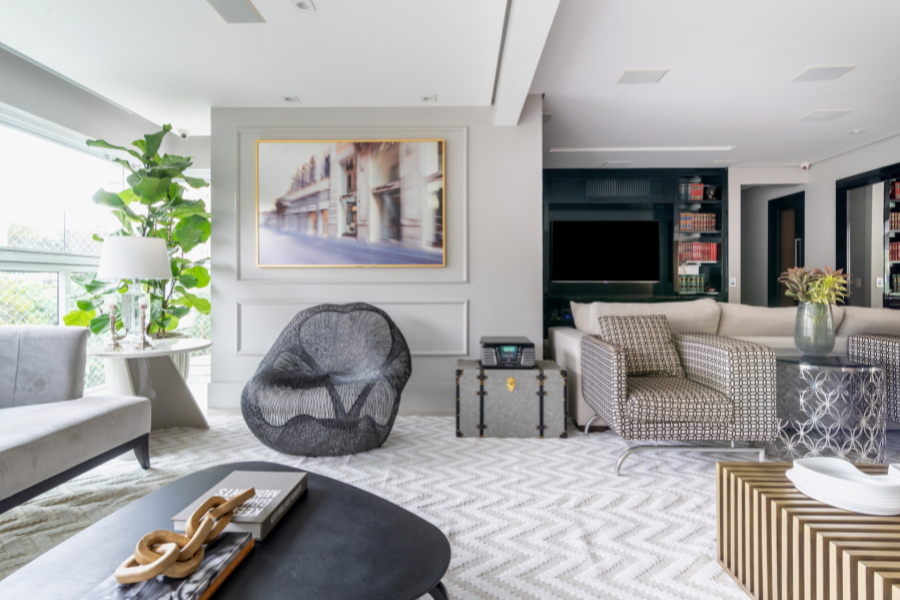 Imagem da matéria #Club&Casa Home – Retrofit estiliza apartamento para atender nova fase da família