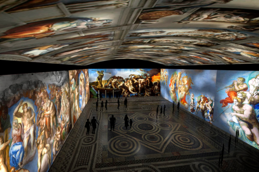 Imagem da matéria Michelangelo no MIS: exposição imersiva leva público a uma experiência na Capela Sistina