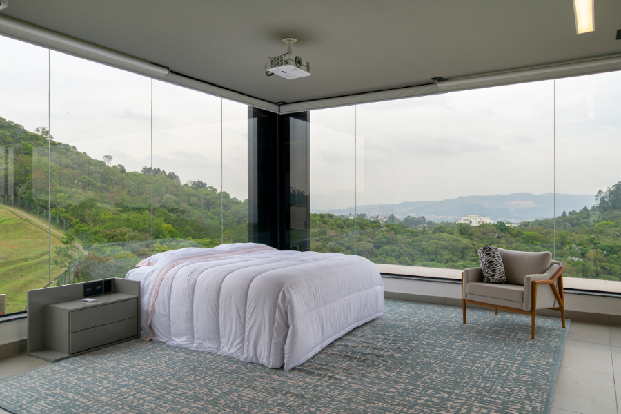 Imagem da matéria #Club&Casa Home –Arquitetura minimalista valoriza vista panorâmica em casa feita com soluções sustentáveis