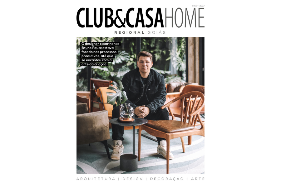 Imagem da matéria Lançamento da revista Club&Casa Home – Bruno Faucz é o astro da capa da Regional Goiás