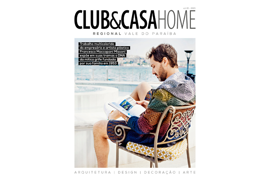Imagem da matéria Lançamento da revista Club&Casa Home – Regional Vale do Paraíba tem a presença do  italiano Francesco Maccapani Missoni