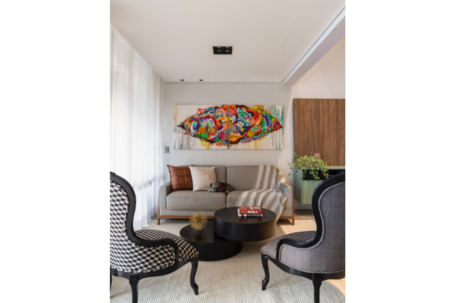 Imagem da matéria #Club&Casa Home – Duplex ganha décor jovem e cheio de dinamismo para combinar com a personalidade dos proprietários