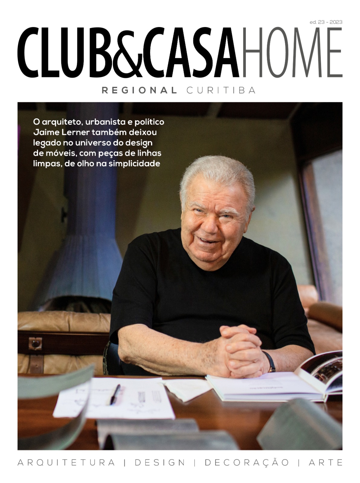 Imagem de capa da matéria do nosso parceiro - Happy hour na Galeria Laguna celebra o lançamento da revista Club&Casa Home – Regional Curitiba