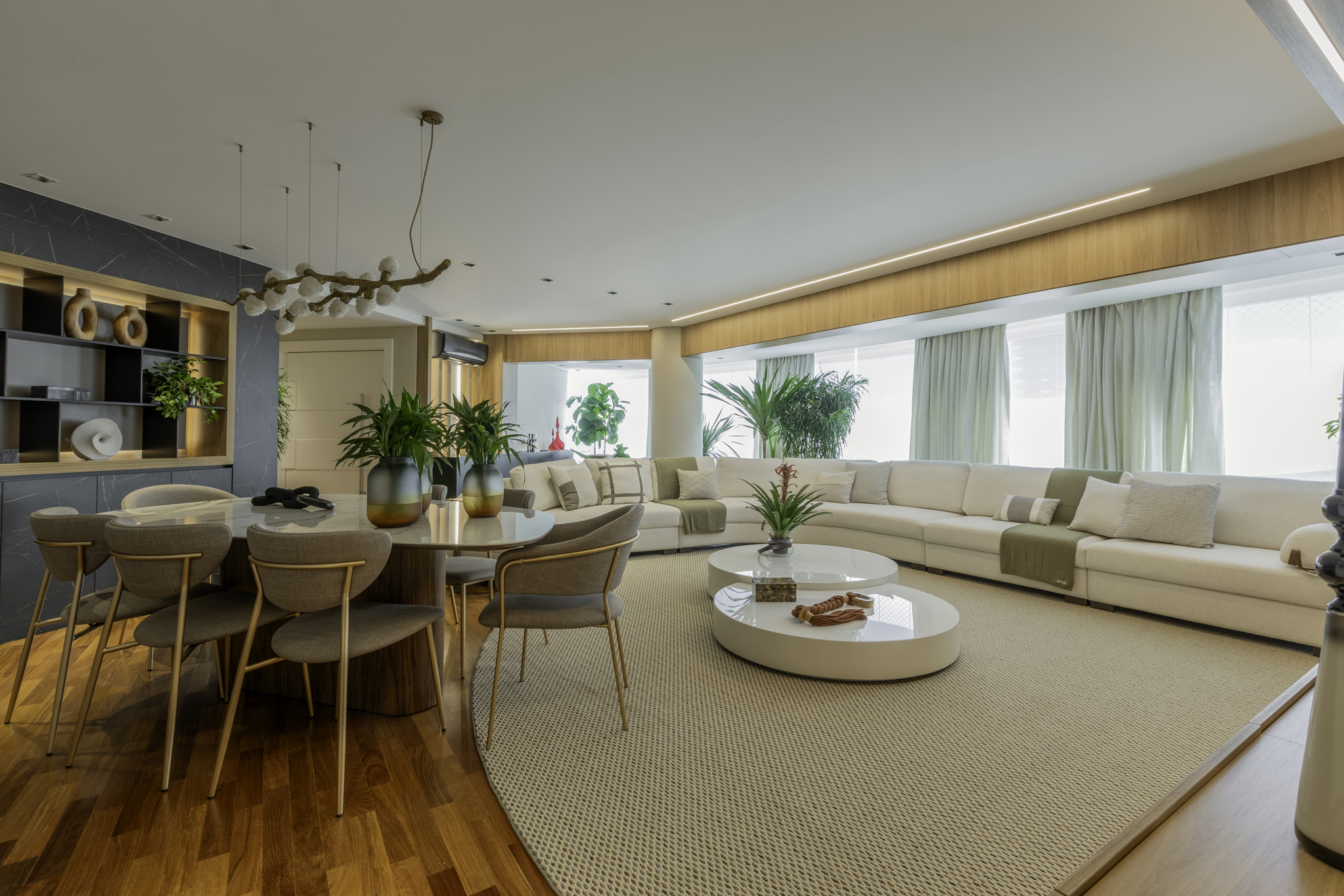 Imagem da matéria #Conteúdo e Visibilidade: projeto de design do Apartamento A&E ressignifica espaços e adapta o lar a uma nova fase da família