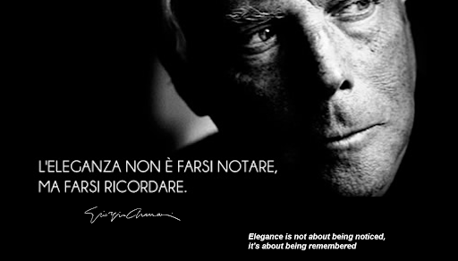 Imagem da matéria Giorgio Armani: Elegância que transcende gerações