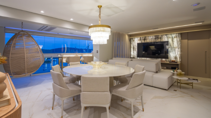 Imagem da matéria #Conteúdo e Visibilidade: reforma completa do Apartamento Ponta traduz um novo começo em um projeto contemporâneo em Santos