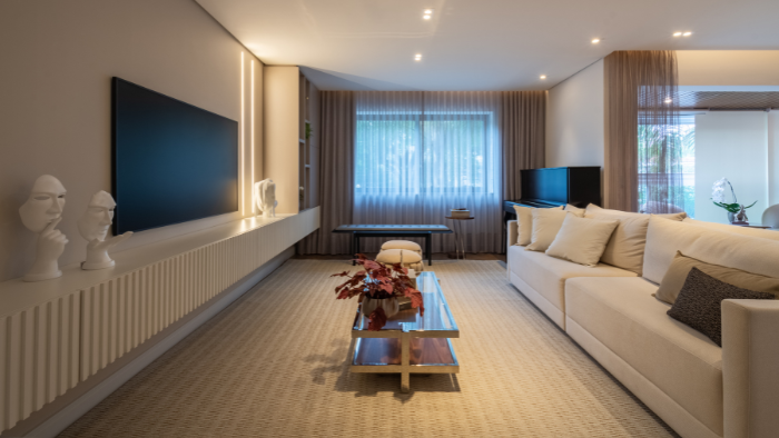 Imagem do post #Conteúdo e Visibilidade: projeto de reforma de interiores adapta apartamento à nova fase da vida da família na Vila Leopoldina