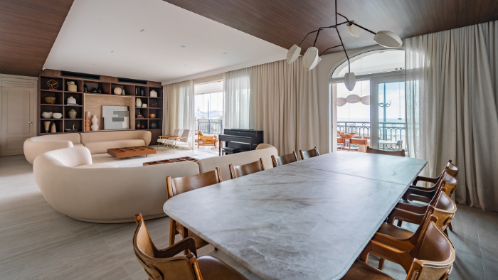 Imagem do post #Conteúdo e Visibilidade: Mansão da Praia traduz novo momento da família em um projeto integrado com vista para o mar, em Santos/SP