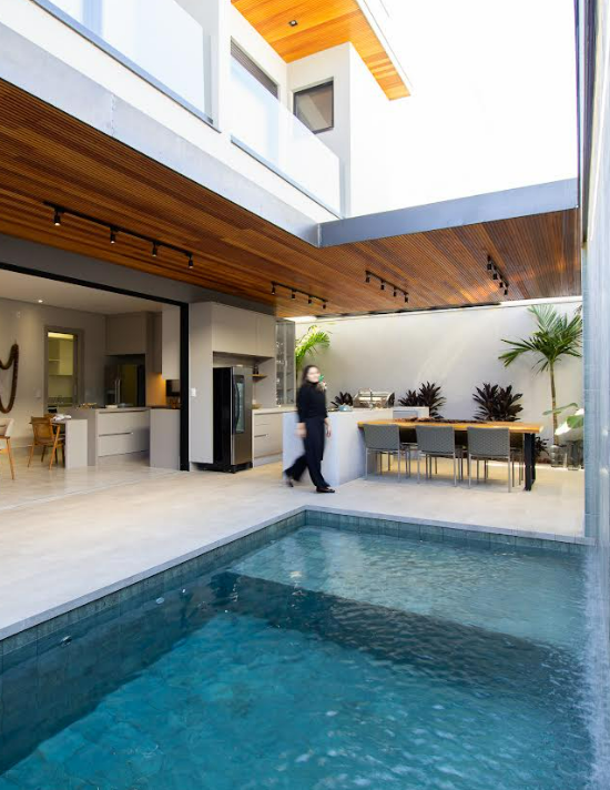 Imagem do post #Conteúdo e Visibilidade: Residência H03 une estética contemporânea e atmosfera de refúgio em Indaiatuba