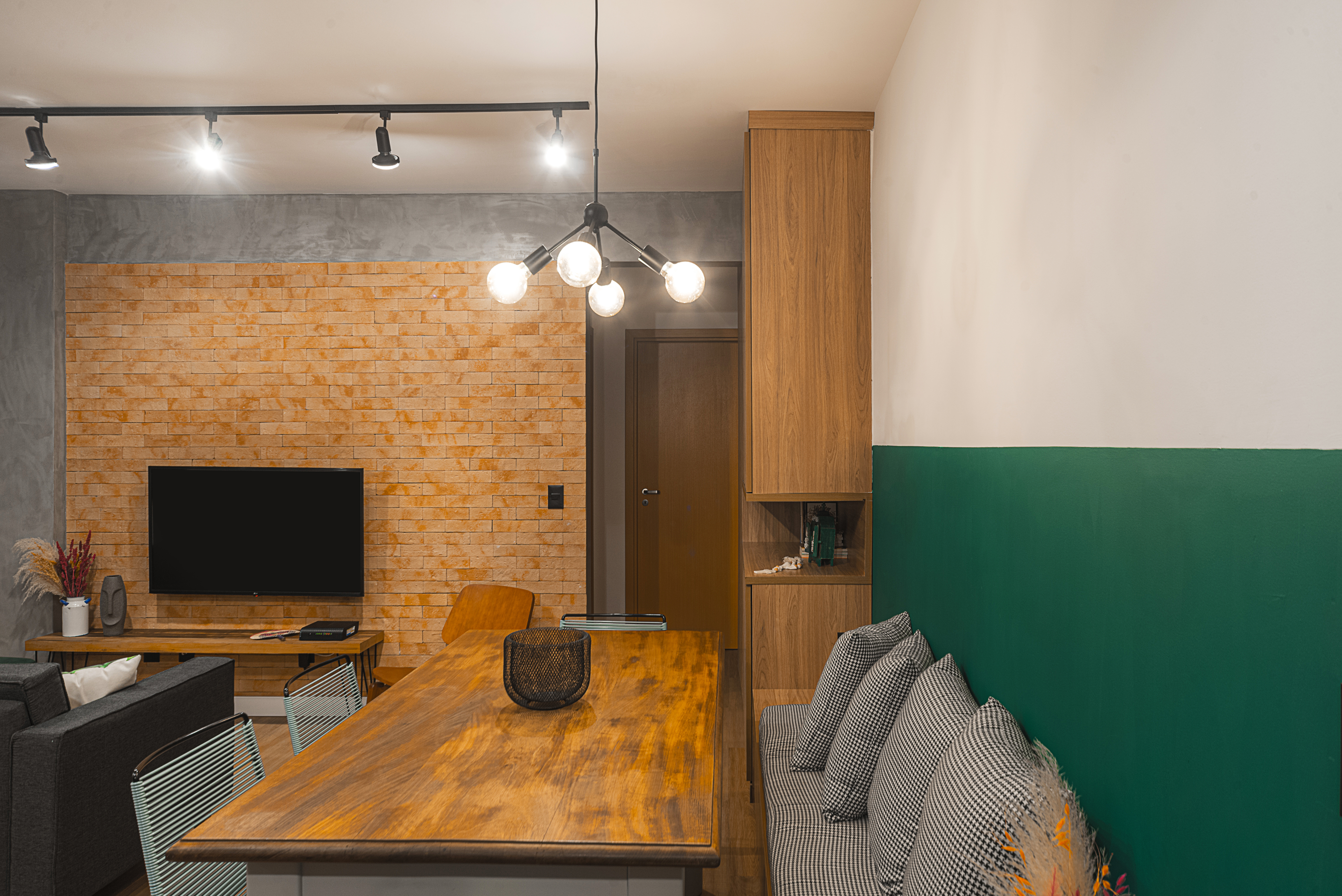 Imagem de capa da matéria - #Conteúdo e Visibilidade: Projeto C&L transforma apartamento de 51 m² em loft moderno e cheio de personalidade