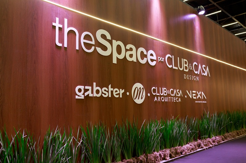 Imagem de capa da matéria - Club&Casa Design leva à Expo Revestir stand de 200 m² com experiência imersiva em parceria com a theSpace e a ON Projeções