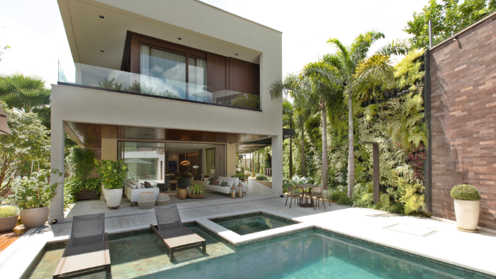 Imagem da experiência #Conteúdo e Visibilidade: projeto arquitetônico de Breno Santiago em Alphaville prioriza o convívio e a elegância que resiste ao tempo