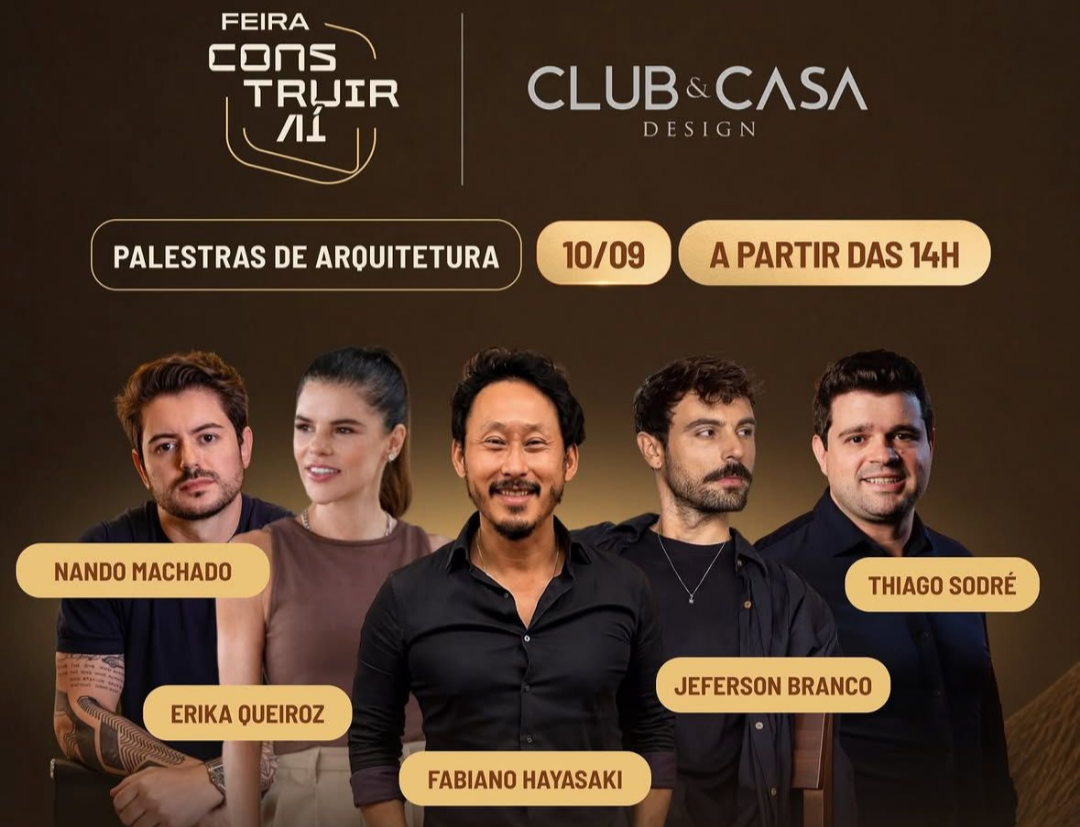 Imagem da experiência Club&Casa Design leva expertise à Arena de Conteúdo da Construir Aí 2026, uma das maiores feiras de construção do país